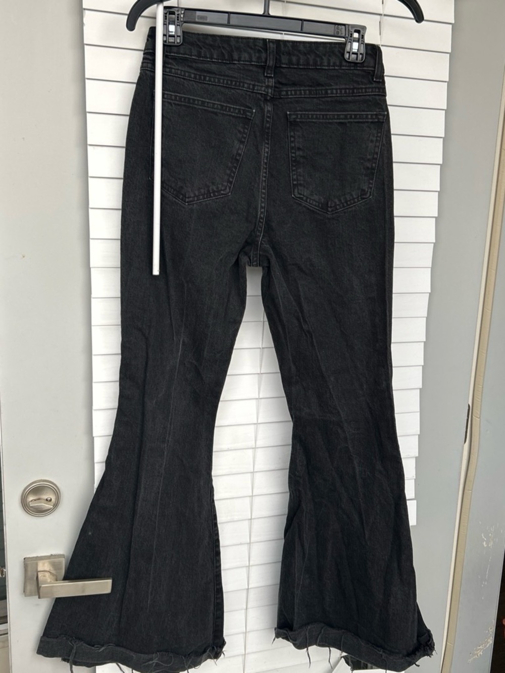 Forever 21 Black Flared High-Rise Jeans